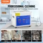 Professional Ultrasonic Cleaner, 2.85 L Ultrasonic Jewelry Cleaner with Digital Timer & Heater, Stainless Steel Industrial Sonic