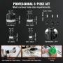 Diamond Core Drill Bit Set, 7 PCS 6/6/6/20/25/35/50mm Diamond Hole Saw Kit, with Finger Milling Bit Cone Bit Saw Blade and Stora