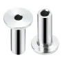 121 Pack T316 Stainless Steel Protector Sleeves for 3.2mm Wire Rope Cable Railing, DIY Balustrade T316 Marine Grade, Come with A