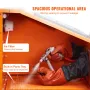 151.4 L Sandblasting Cabinet Benchtop Cabinet with Blasting Gun 4 Nozzle
