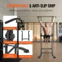Power Tower Dip Station, 10-niveau Højde Justerbar Pull Up Bar