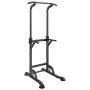 Power Tower Dip Station, 10-niveau Højde Justerbar Pull Up Bar