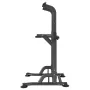 Power Tower Dip Station, 10-niveau Højde Justerbar Pull Up Bar