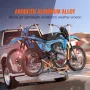 Motorcycle Carrier, 2-Bike 272.2 kg Aluminum Motorcycle Carrier Hitch Mount, Loading Ramp, Scooter Dirt Bike Trailer Hauler, Rat