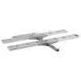 Motorcycle Carrier, 2-Bike 272.2 kg Aluminum Motorcycle Carrier Hitch Mount, Loading Ramp, Scooter Dirt Bike Trailer Hauler, Rat