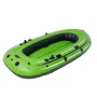 Inflatable Boat, 3-Person Inflatable Fishing Boat, Strong PVC Portable Boat Raft Kayak, 45.6" Aluminum Oars, High-Output Pump, F