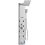 Brusebad panel tårn system 6 tilstande digital display rustfrit