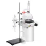 Essential Oil Distillation Kit, 500ml Distillation Apparatus, 3.3 Boro Lab Glassware Distillation Kit with 1000W Heating Plate a