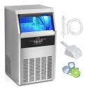 Commercial Ice Maker Freestanding Cabinet Machine 110lbs/24H 60 Ice Cubes