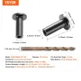 101 Pack T316 Rustfrit stålbeskytter ærmer til 3,2 mm Wire Rope