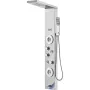 Shower Panel System, 6 Shower Modes, LED & Display Shower Panel Tower, Rainfall, Waterfall, 4 Body Massage Jets, Tub Spout, Hand