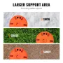 Trailer Jack Block, 2000 lbs Capacity per RV Leveling Block, High-quality Polypropylene RV Camper Stabilizer Blocks, RV Travel A