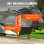 Trailer Jack Block, 2000 lbs Capacity per RV Leveling Block, High-quality Polypropylene RV Camper Stabilizer Blocks, RV Travel A