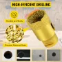 Diamond Holesaw Set 6 PCS Diamond Drill Bits Set med 20mm-68mm