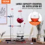 Essential Oil Distillation Kit, 2000 ml destillationsapparat