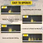 Diamond Holesaw Set 6 PCS Diamond Drill Bits Set med 20mm-68mm