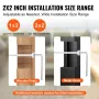 20 Pack Invisible Cable Railing Kit, T316 Rustfrit stål 3,2 mm