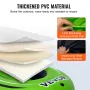 Inflatable Boat, 3-Person Inflatable Fishing Boat, Strong PVC Portable Boat Raft Kayak, 45.6" Aluminum Oars, High-Output Pump, F