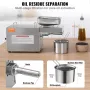 Electric Oil Press Machine, 700W Stainless Steel Oil Extractor Machine, 140℃ / 284℉ Constant Temperature, Hot Press Oil Expeller
