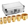 Diamond Holesaw Set 6 PCS Diamond Drill Bits Set med 20mm-68mm