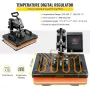 Heat Press 6 i 1 Heat Press-maskine 38x30cm T-shirt Press Mug