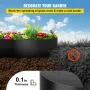 Landscape Edging, 10 inch Depth 60 ft Total Length, Recycled HDPE Coiled Terrace Board, Flexible Bender Border for Landscaping, 