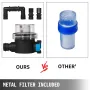 Alkaline Water Ionizer Machine, pH 3-11.2 Alkaline Acidic Hydrogen Water Purifier, 6 Water Settings Home Filtration System, Up