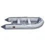 Inflatable Dinghy Boat, 6-Person Transom Sport Tender Boat, with Marine Wood Floor and Adjustable Aluminum Bench, 1500 lbs Infla