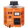 1000VA Auto Variable Voltage Transformer, 3.3 Amp, 230V Input 0-300V Output AC Voltage Regulator Power Supply, with 4 Extra Fuse
