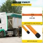 Load Height Measuring Stick, 15\' Sturdy Fiberglass Truck Height Stick with Adjustable Pole, Non-conductive Truck Height Measuri