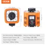 500VA Auto Variable Voltage Transformer, 1.7 Amp, 230V Input 0-300V Output AC Voltage Regulator Power Supply, with 4 Extra Fuses