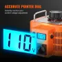 3000VA Auto Variable Voltage Transformer, 10 Amp, 230V Input 0-300V Output AC Voltage Regulator, with LCD Display 4 Extra Fuses 