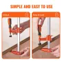 Bar Clamps for Woodworking, 2-Pack 914.4 mm Clamp/Spreader, Quick-Change F Clamp with 600 lbs Load Limit, 63.5 mm Throat Depth, 