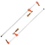 Bar Clamps for Woodworking, 2-Pack 914.4 mm Clamp/Spreader, Quick-Change F Clamp with 600 lbs Load Limit, 63.5 mm Throat Depth, 