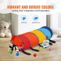 Kids Play Tunnel Tent for Toddlers, Colorful Pop Up Caterpillar Crawl Tunnel Toy for Baby or Pet, Collapsible Gift for Boy and G