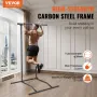 Power Tower Dip Station, 2-Level Height Adjustable Pull Up Bar Stand, Multi-Function Strength Training Workout Equipment, Home G