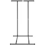 Power Tower Dip Station, 2-Level Height Adjustable Pull Up Bar Stand, Multi-Function Strength Training Workout Equipment, Home G