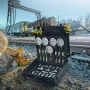 Hydraulisk trykprøvesæt, 10/11/250/400/600bar, 5 målere 13