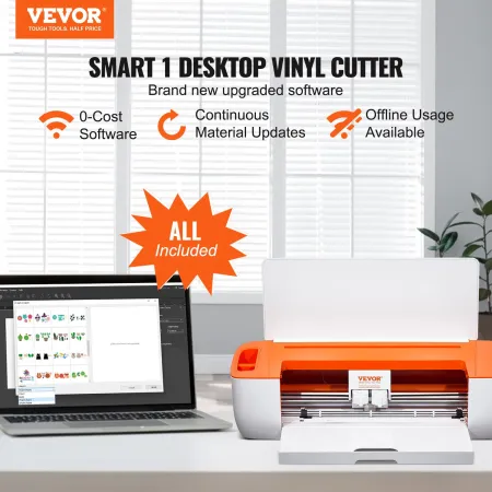 Vinyl Cutter Machine, Bluetooth Connectivity DIY Cutting