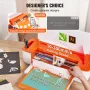 Vinyl Cutter Machine, Bluetooth Connectivity DIY Cutting Machine, Compatible with iOS, Android, Windows and Mac, Massive Designs