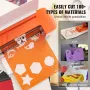 Vinyl Cutter Machine, Bluetooth Connectivity DIY Cutting Machine, Compatible with iOS, Android, Windows and Mac, Massive Designs
