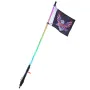 1 PC 3 FT Whip Light with Spring Base, Led Whip Light with APP & Remote Control, Waterproof 360° Spiral RGB Chasing Lighted Whip
