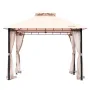 Patio Gazebo for 6-8 Person, 10 x 10 FT Backyard Gazebo, with Mosquito Netting, Metal Frame, and PU Coated 180G Polyester, Outdo