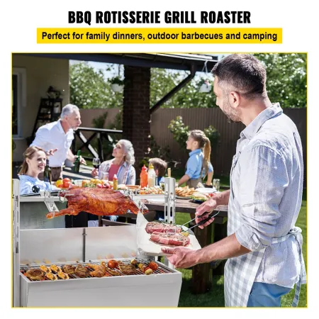 Rotisserie grill 132 lb