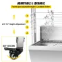 Rotisserie grill 132 lb