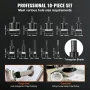 Diamond Core Drill Bit Set, 10 PCS 6/10/12/20/25/30/35/40/45/50