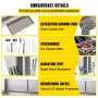 Rotisserie Grill 60 KG/132 LBS BBQ Rotisserie Grill Roaster with Baffle Charcoal Spit Roast Machine 25W Charcoal Bearing Lamb Sp