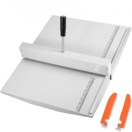 18 "Manuel scoringspapir krølningsmaskine 460 mm papir foldemaskine tunge metal paper card scorer creaser med 2 blokke