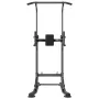 Power Tower Dip Station, 10-niveau Højde Justerbar Pull Up Bar