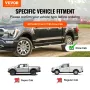 Running Boards, 6" Step Bars Compatible with 2015-2023 Ford F150-Crew Cab/2017-2023 Ford F-250 F-350 Super Duty Crew Cab, 201 St